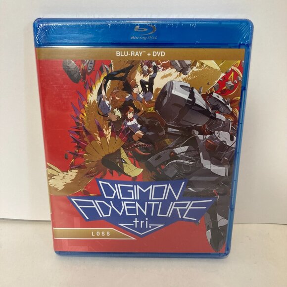 Digimon Adventure Tri: Loss (Blu-Ray/DVD, 2017) New Sealed Movie Film - Picture 1 of 5